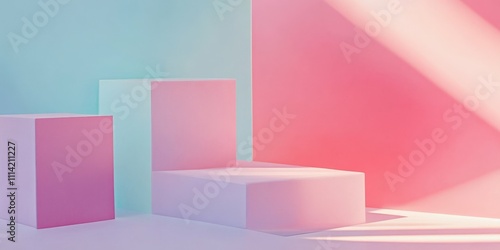 pink sticky note with motivational text placed on a clean pastel background minimalistic and simple daylight setup