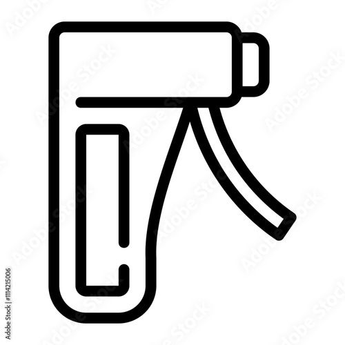 stapler line icon