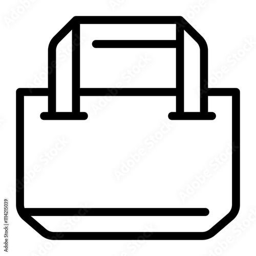 totebag line icon