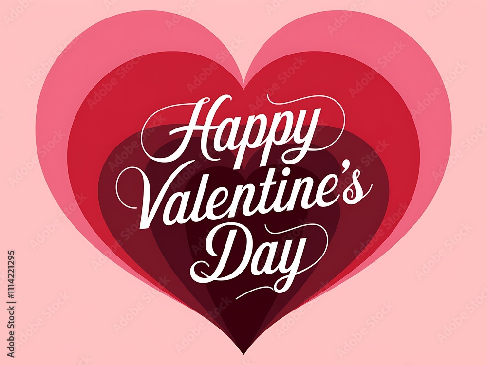 Happy Valentines Day Heart Design Graphic Happy Valentines Day Heart Design Graphic