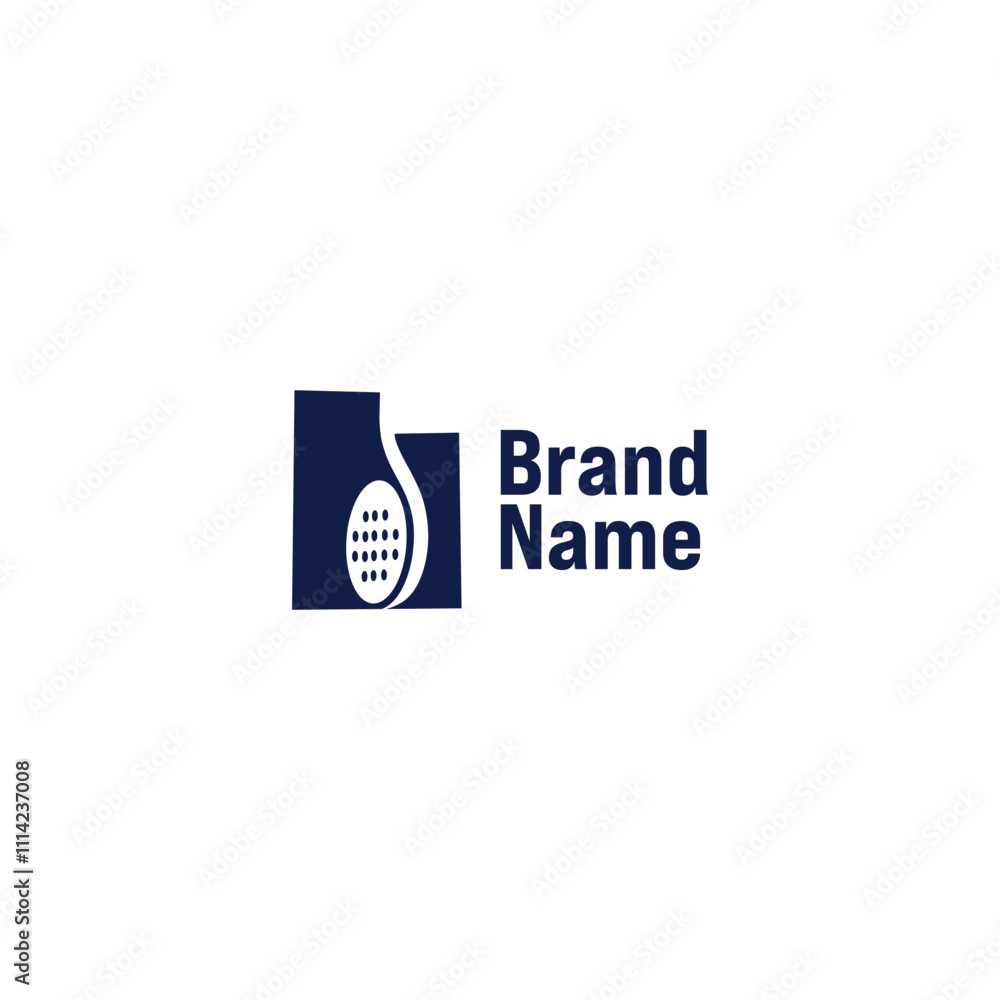 Obraz premium Vector Illustration of padel club in utah
