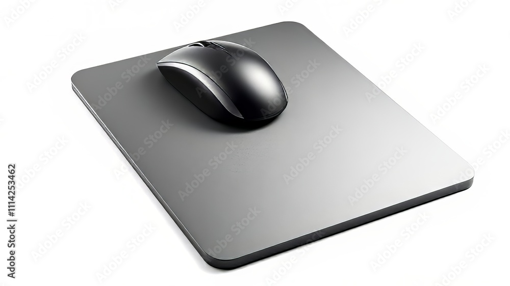 High-resolution image of a plain mouse pad against white. High-resolution image of a plain mouse pad against white.