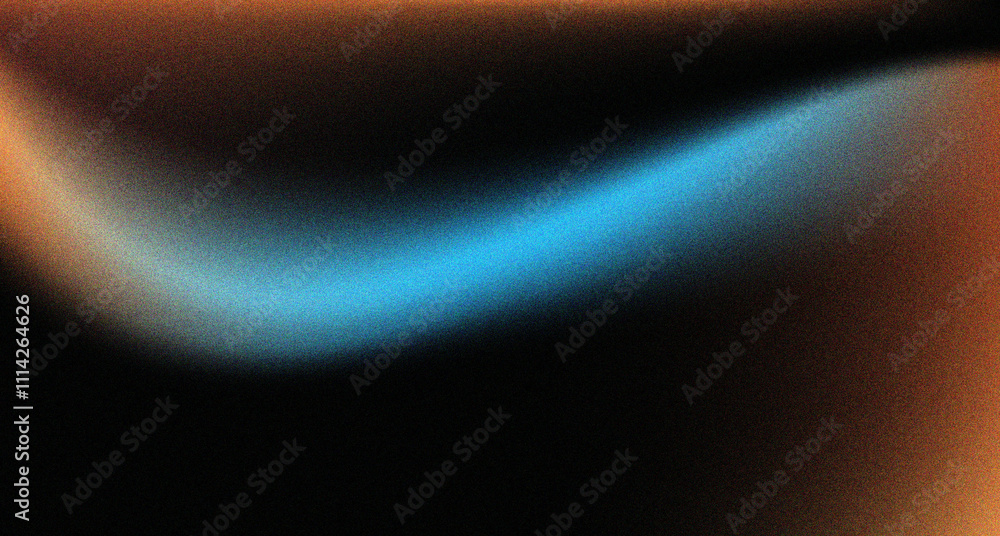 Grainy yellow orange blue on black grainy background abstract glowing color wave black backdrop vibrant dark banner poster design Grainy yellow orange blue on black grainy background abstract glowing color wave black backdrop vibrant dark banner poster design