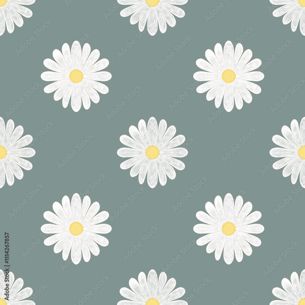 Flowers, leaves, seamless pattern For backgrounds in various events Flowers, leaves, seamless pattern For backgrounds in various events