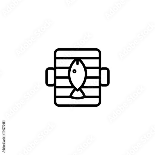 grilling line icon