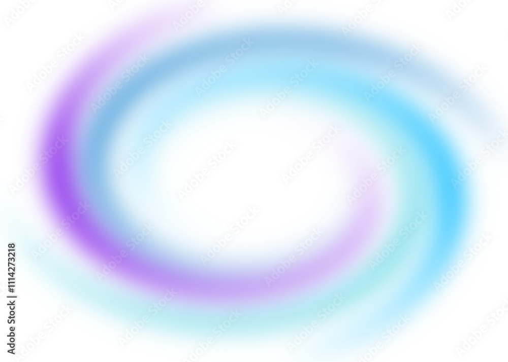 An abstract colorful transparent swirl shape spiral design element. An abstract colorful transparent swirl shape spiral design element.