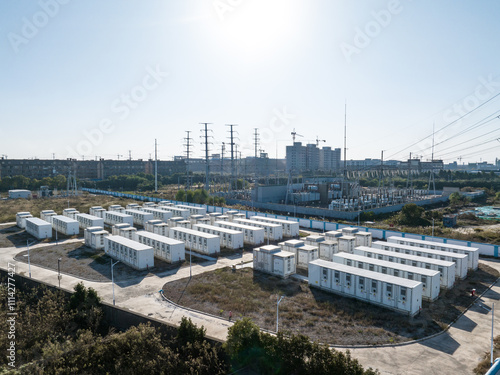 Wallpaper Mural Energy storage power station Torontodigital.ca
