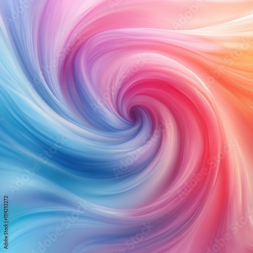 A vibrant swirl of pink and blue hues creates a dynamic, abstract background, perfect for websites, presentations, or artistic projects that require a touch of fluidity and color,