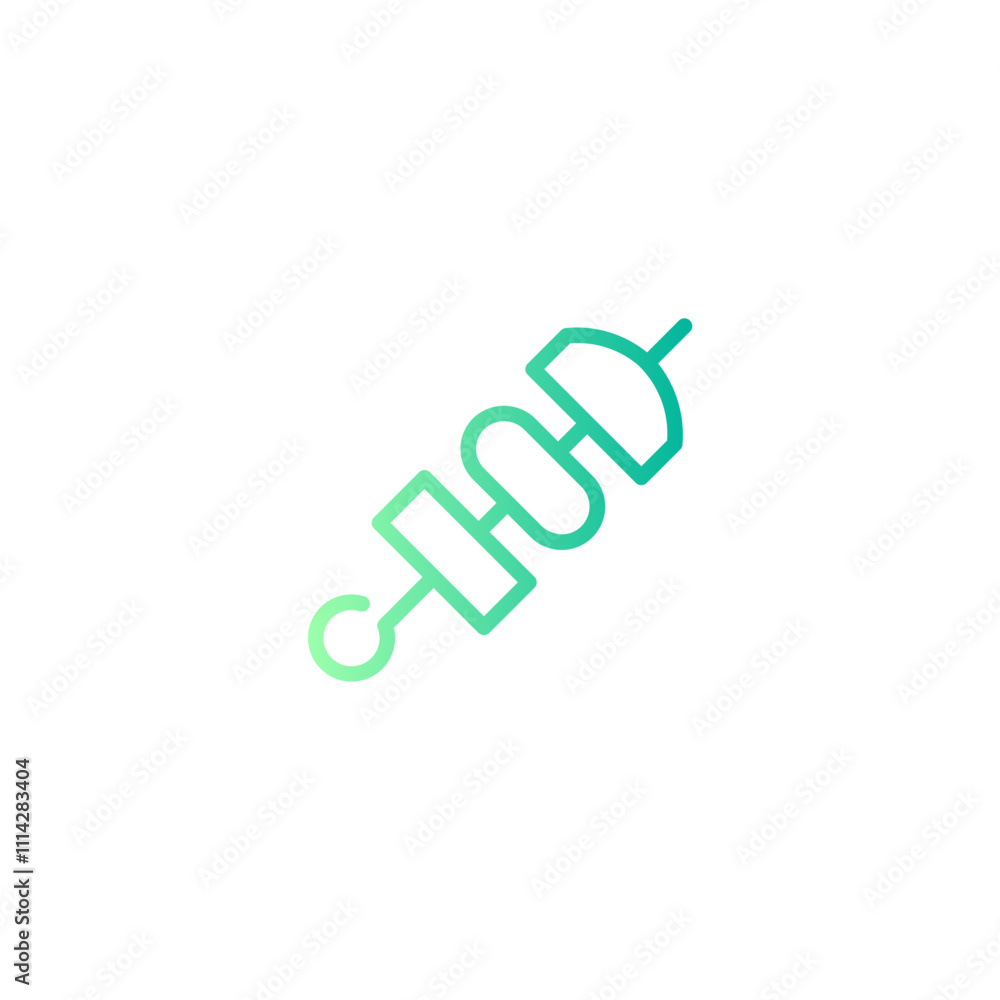 brochette gradient icon brochette gradient icon