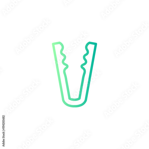 tongs gradient icon