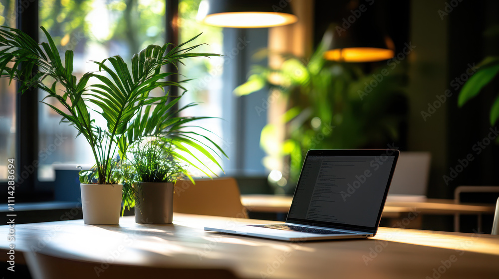 Creative Workspace with Natural Touch Creative Workspace with Natural Touch