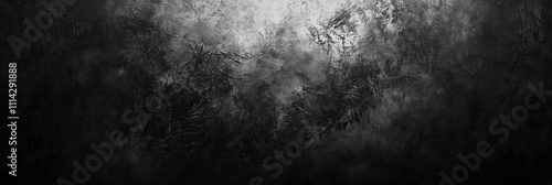 Abstract dark textures with subtle light mysterious atmosphere photo