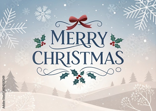 christmas greeting card Merry Christmas And Happy New Year