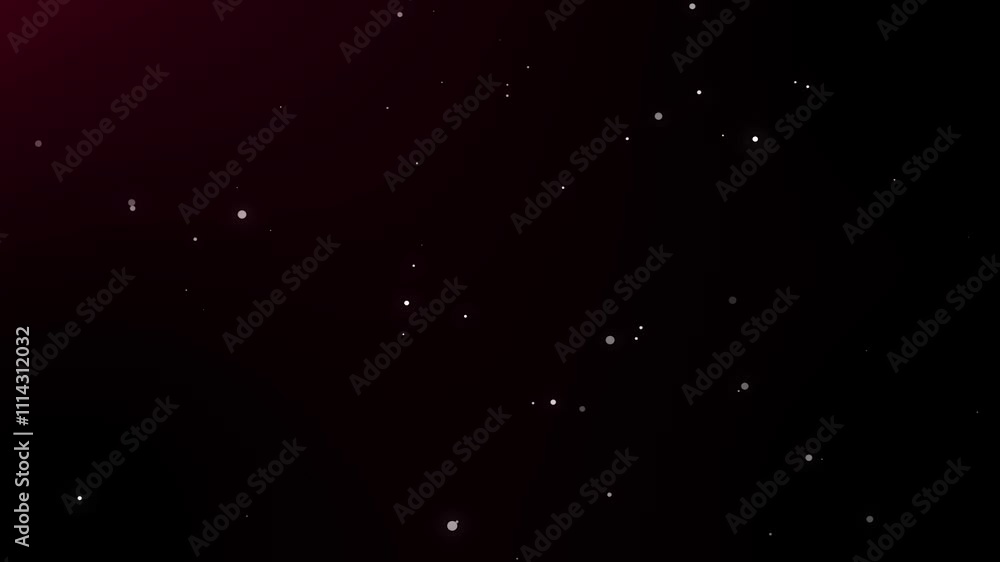 white glitter particles background with shining neon dust going up and light flare or glare overlay effect above for luxury premium product design or award template backdrop Magical radiance loop