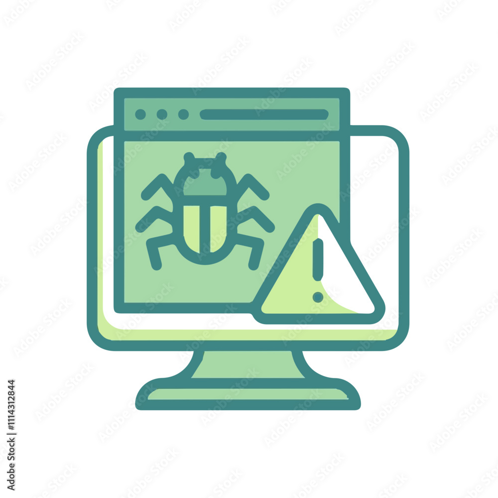 Warning attention icon symbol vector image Illustration Warning attention icon symbol vector image Illustration