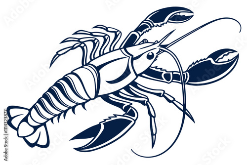 illustration of a lobster photo