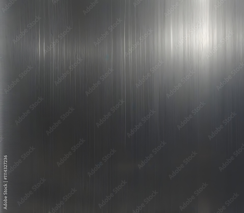 Polished Stainless Steel Plate silver shiny background texture metal brushed