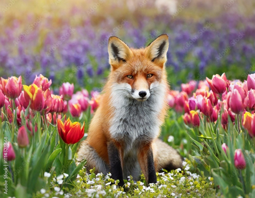 Fototapeta premium Frühlingswiese