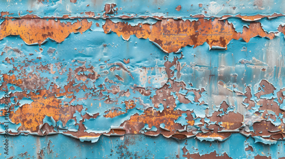 High-resolution close-up of a corroded surface, showing layers of rust and fine textures