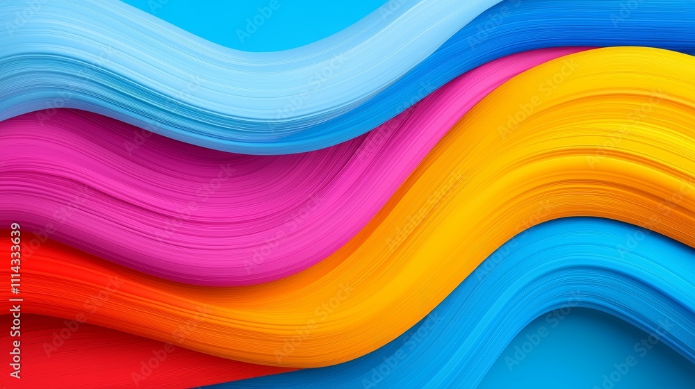 A dynamic blend of colors producing a vibrant abstract pattern. A dynamic blend of colors producing a vibrant abstract pattern.