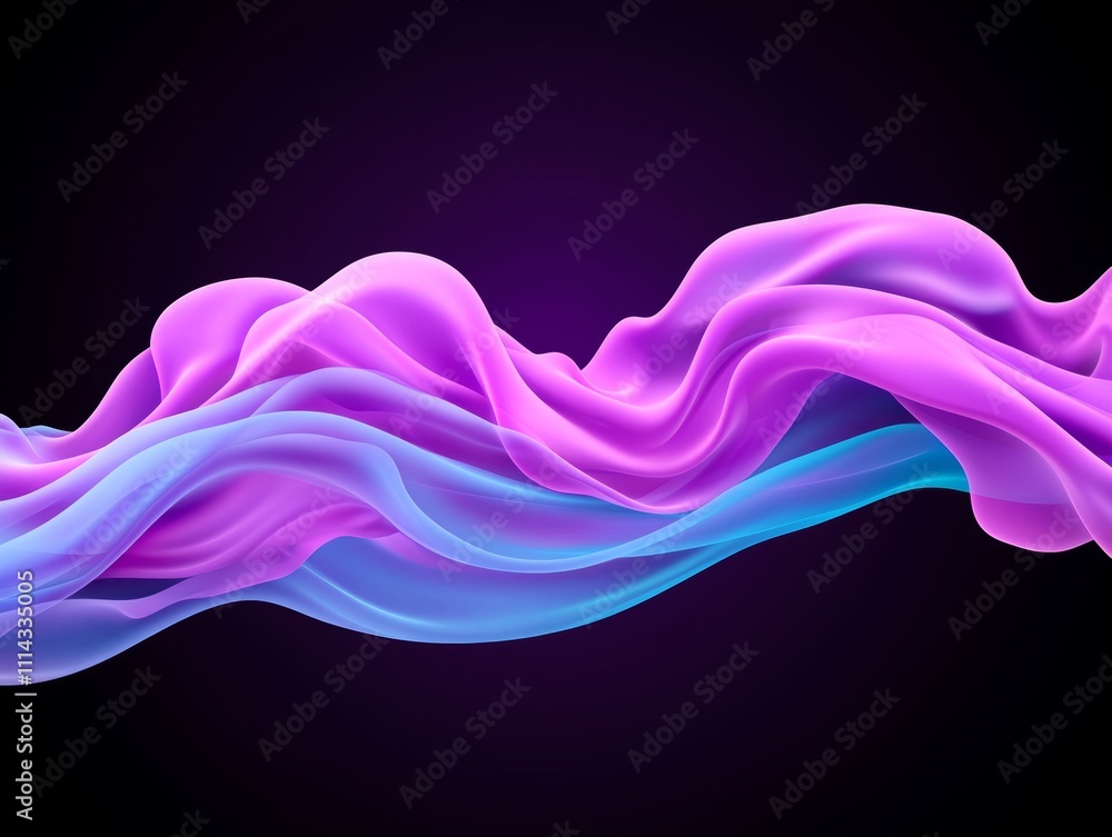 Dreamy purple and blue swirling patterns craft an ethereal ambiance. Dreamy purple and blue swirling patterns craft an ethereal ambiance.