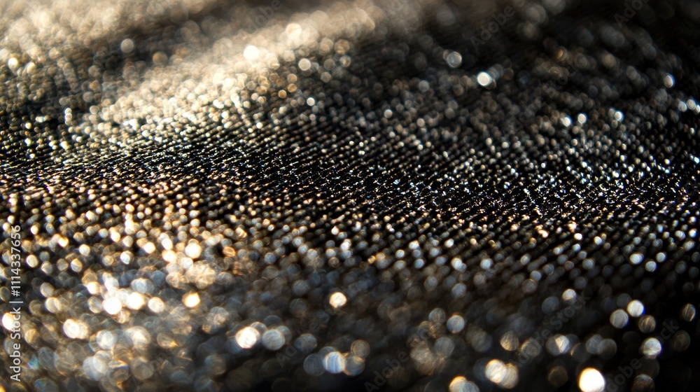 Abstract Glittering Texture: A Close-Up of Shimmering Sparkle Abstract Glittering Texture: A Close-Up of Shimmering Sparkle