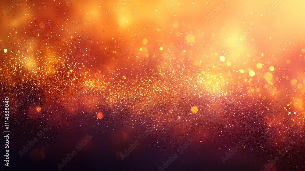 Soft Amber Lights Glow against a Deep Bright Background Creating a Warm Illuminated Effect Soft Amber Lights Glow against a Deep Bright Background Creating a Warm Illuminated Effect