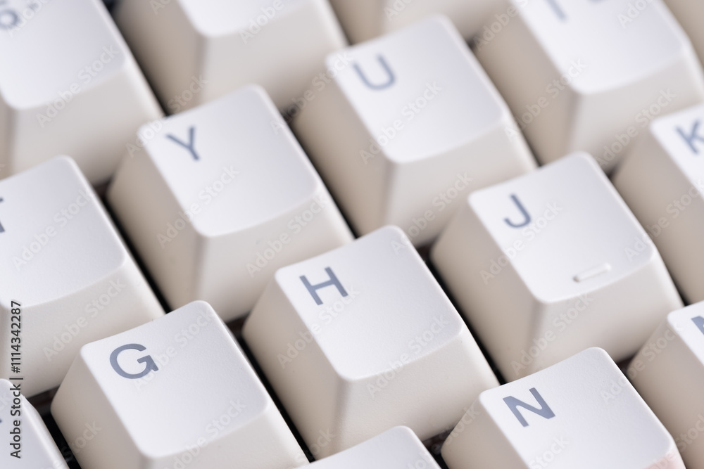 Close up keyboard of a computer keyboard, focus on keys. Close up keyboard of a computer keyboard, focus on keys.