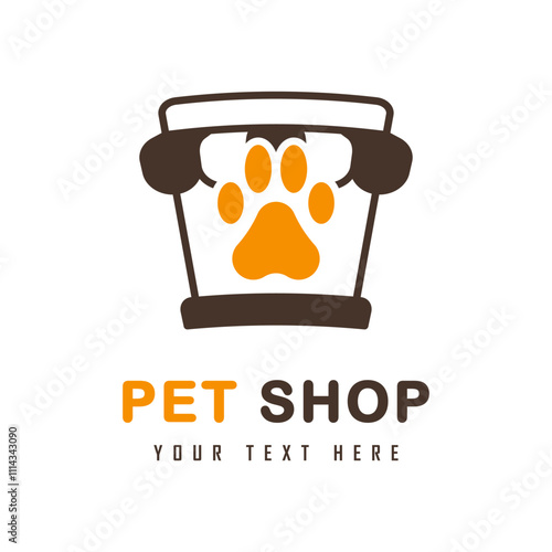 Pet Shop Logo Design Template