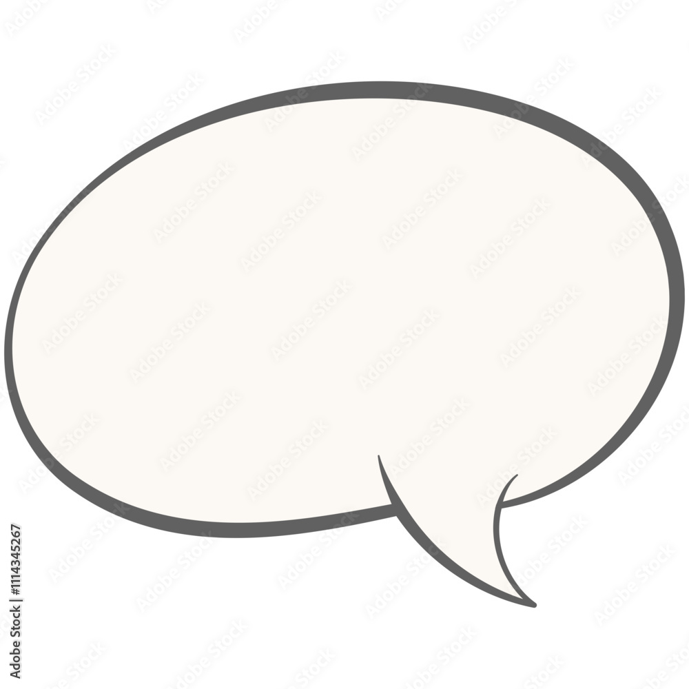 Speech bubble, speech balloon, chat bubble line art vector. Retro empty comic speech bubbles. Speech bubble, speech balloon, chat bubble line art vector. Retro empty comic speech bubbles.