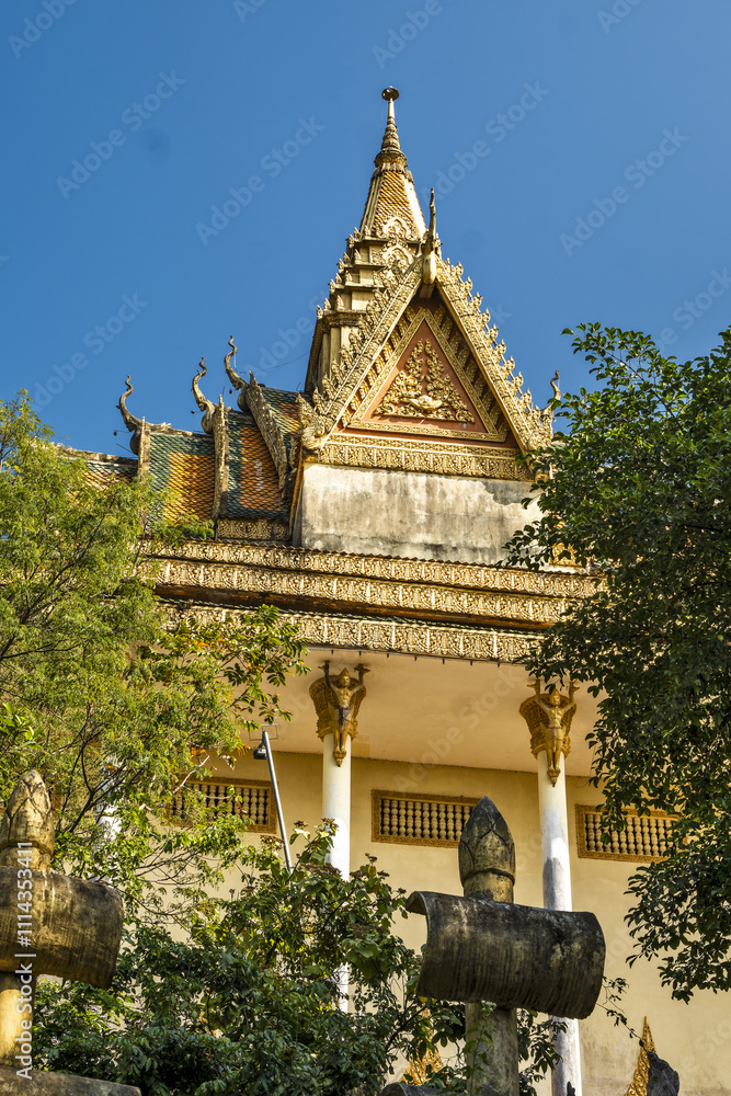 statue of gods at Wat Samathi Pagoda, Kep, Cambodia statue of gods at Wat Samathi Pagoda, Kep, Cambodia