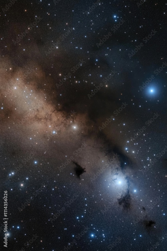 Naklejka premium Birds flying at night