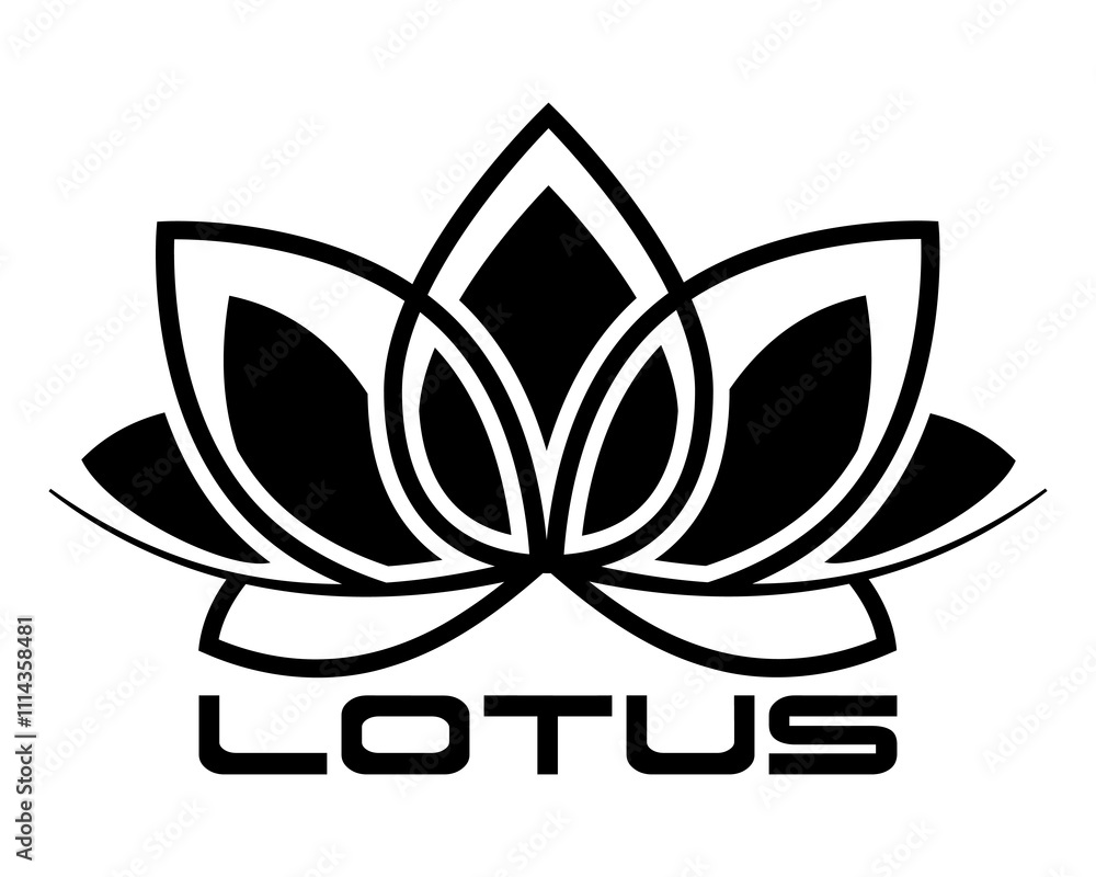lotus balance harmony logo creative and original for your business or company logotype vector illustration isolated on white background lotus balance harmony logo creative and original for your business or company logotype vector illustration isolated on white background