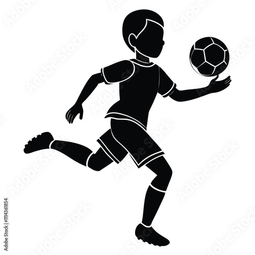football player silhouette