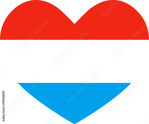 heart shaped icon Luxembourg flag illustrator national of vector Free Download heart shaped icon Luxembourg flag illustrator national of vector - GFXLoad