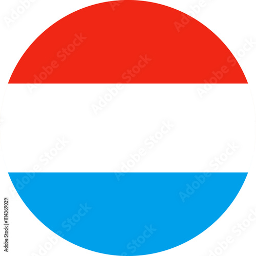 Free Download round Luxembourg flag illustrator national of vector - GFXLoad