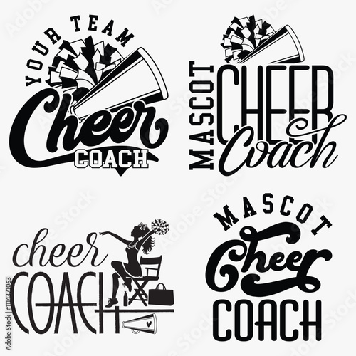 Cheer Coach SVG, Cheerleader SVG, Cheer SVG, Cheer Leader svg, cheer coach