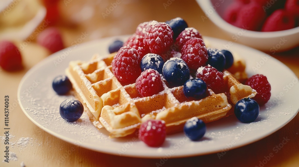 A delicious breakfast or brunch option, perfect for a cozy morning at home A delicious breakfast or brunch option, perfect for a cozy morning at home