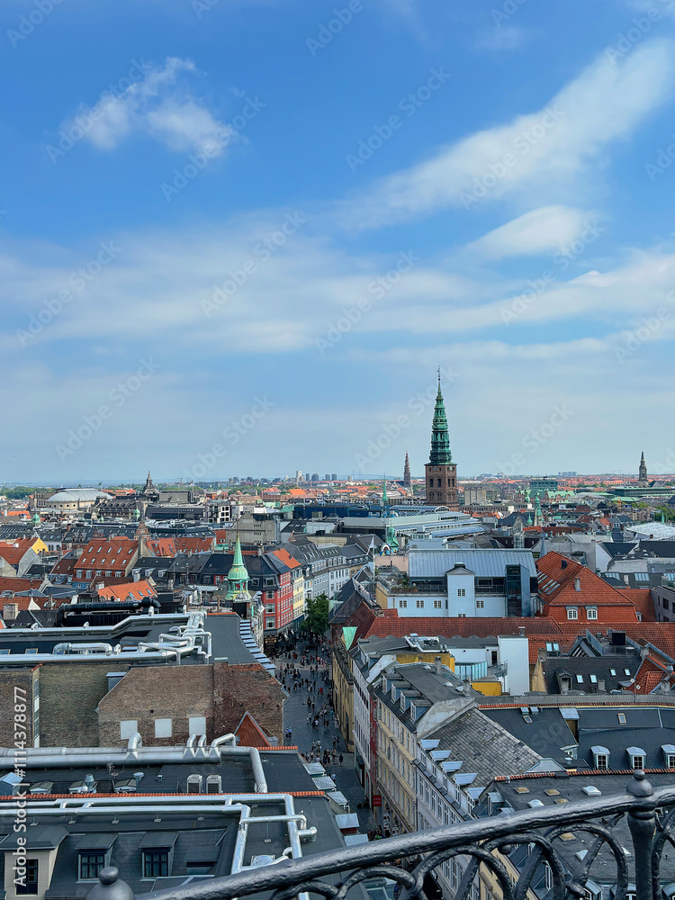 Fototapeta premium Copenhagen city view