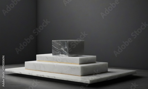 Marble Minimalism: A Study in Form and Texture  photo