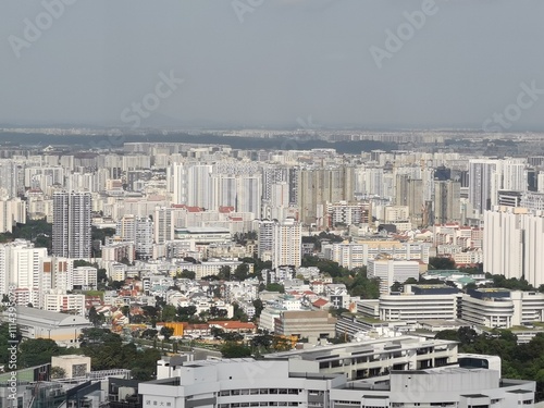 Photography The panorama view of Singapore, Singapore