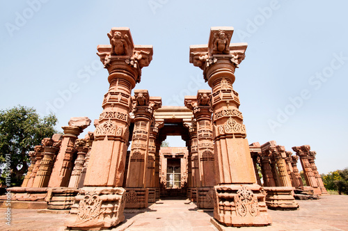 Siddhnath Baradwari Siddheshwar Temple, ancient monument, Omkareshwar, Madhya Pradesh, India, photo