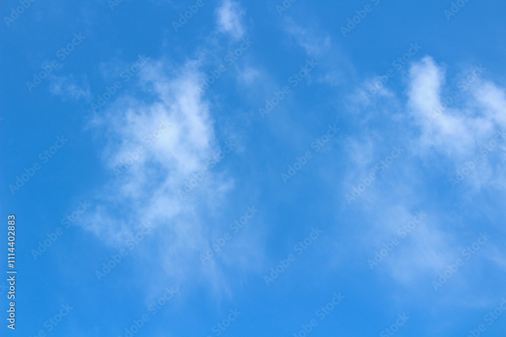 Obraz premium blue sky with clouds