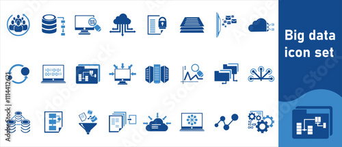 Big data icon set, 3d, tablet, solution, portfolio, freelance, drawing, pen, stationery, creativity, intelligence, artwork, development, imagination, tool, startup, plan, internet, artist, color and m