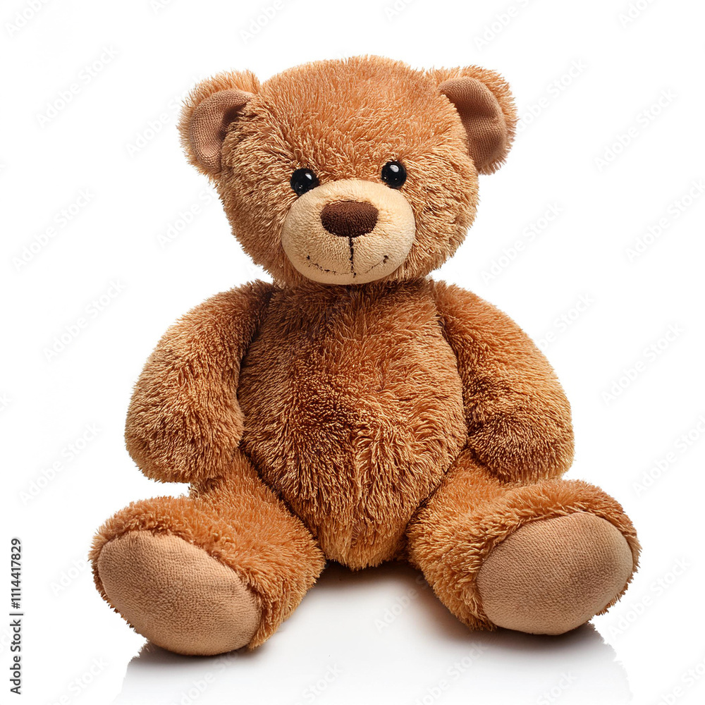 Obraz premium クマのぬいぐるみ(toy teddy bear isolated on white background)