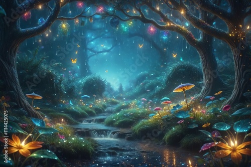 christmas tree with stars