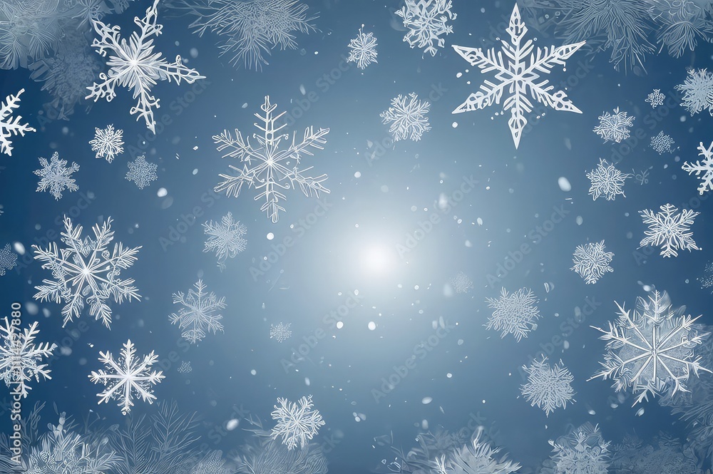 snowflakes, christmas background with snowflakes, snowflakes on blue background snowflakes, christmas background with snowflakes, snowflakes on blue background