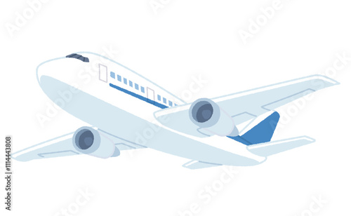 ジェット機のイラスト