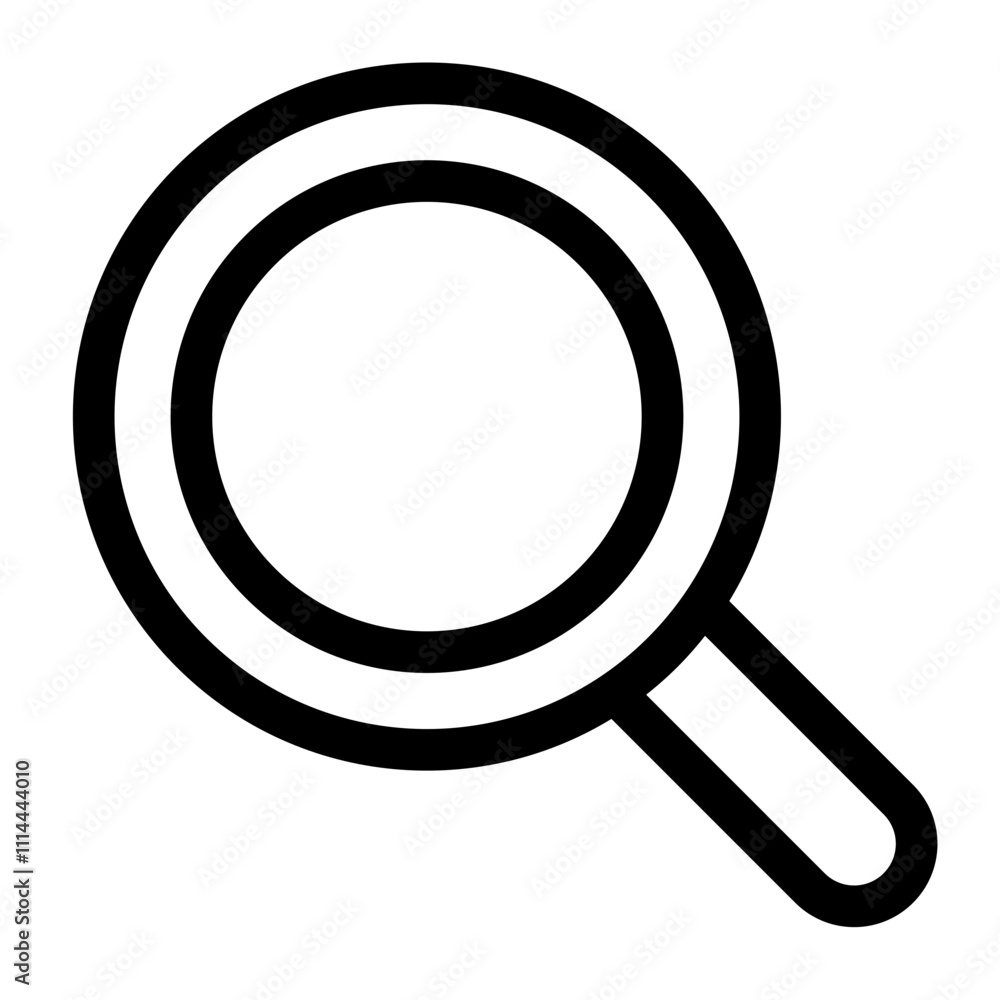 Magnifier school icon Magnifier school icon