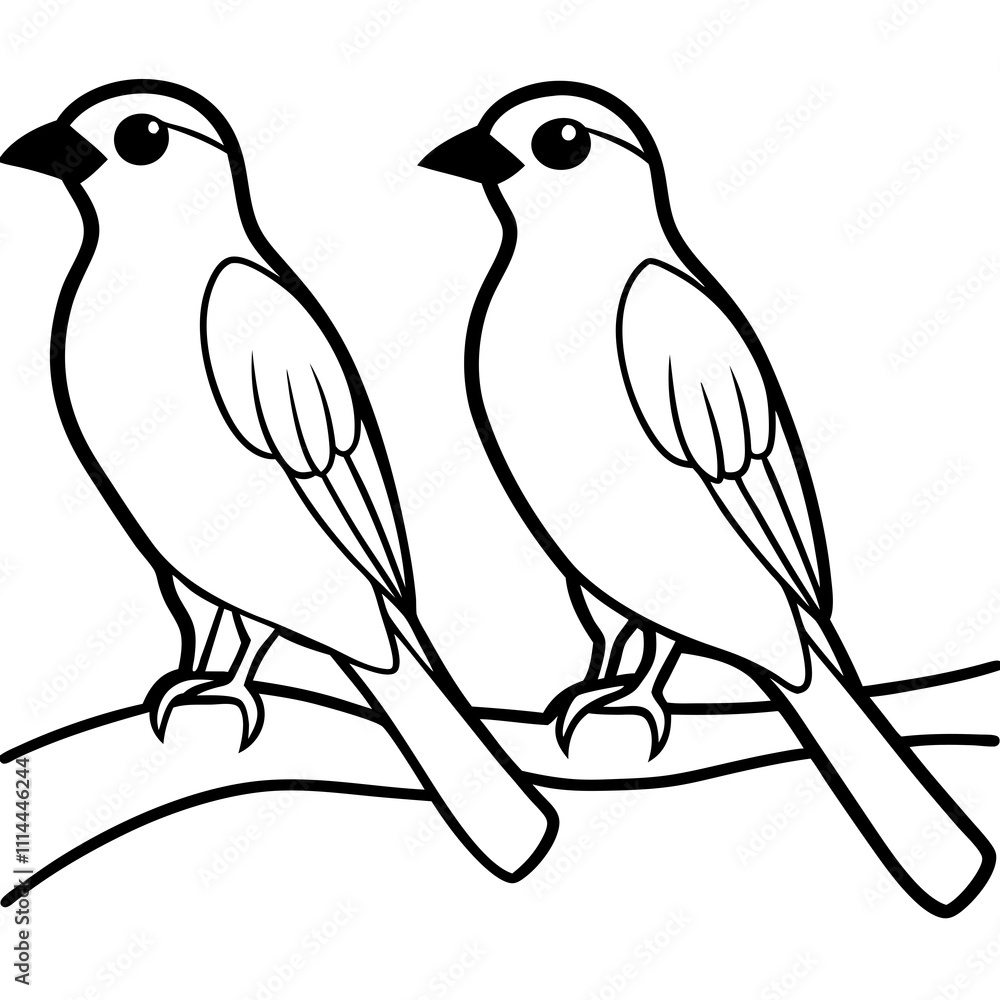 Fototapeta premium illustration of a bird